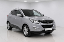 Hyundai IX-35 2010–2015 Grijze OEM dakrails (aluminium, montage met lijm) foto 2