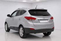 Hyundai IX-35 2010–2015 Grijze OEM dakrails (aluminium, montage met lijm) foto 3
