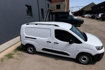 Citroen Berlingo/Multispace 2018– Zwarte dakrails (Turks design) Lang, metalen montagevoeten foto 1
