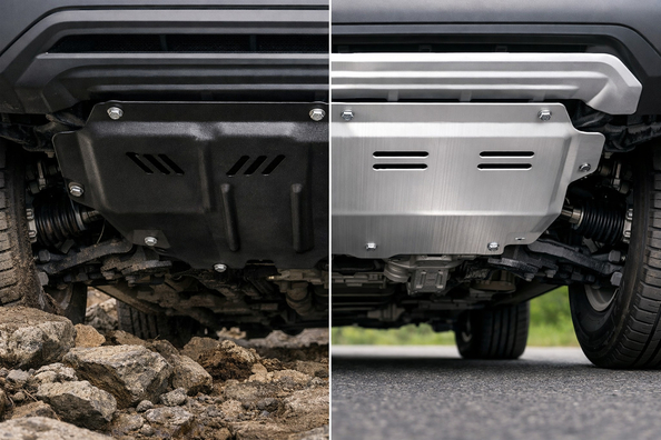 Stalen of aluminium carterbescherming: wat is beter voor echte wegen?