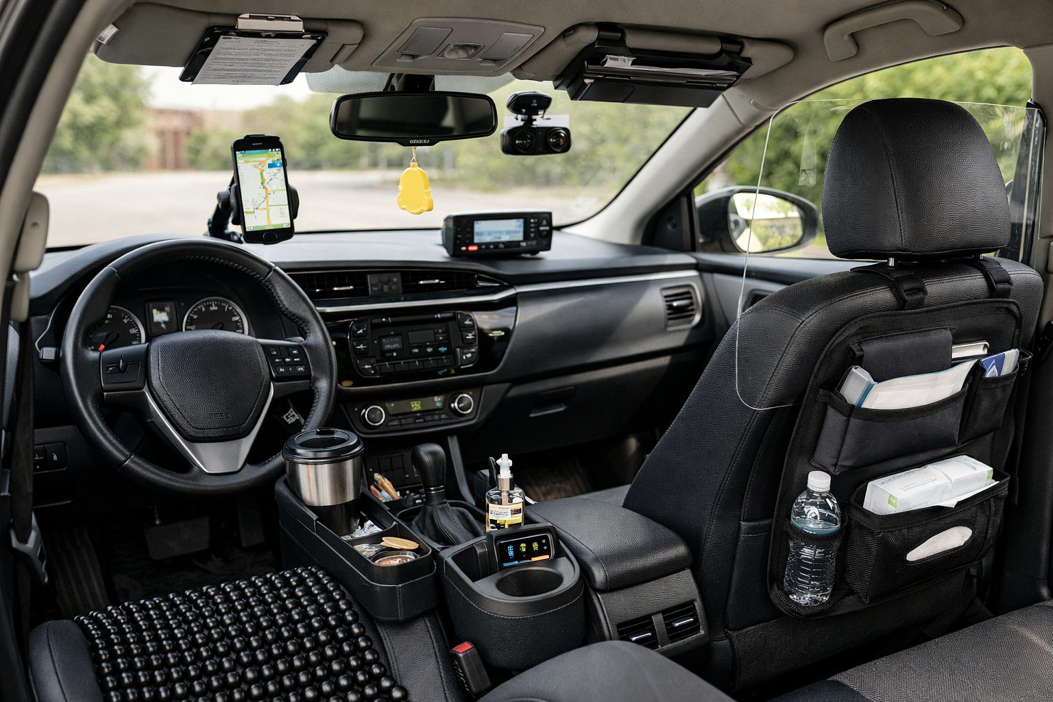 Upgradepakket voor taxichauffeurs: orde, comfort en minimale ergernis
