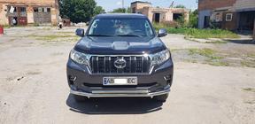 Toyota Land Cruiser Prado 150 2009–2023 Voorbeschermbeugel ST014 (RVS) foto 7