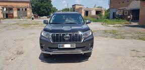 Toyota Land Cruiser Prado 150 2009–2023 Voorbeschermbeugel ST014 (RVS) foto 8