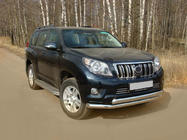Toyota Land Cruiser Prado 150 2009–2023 Voorbeschermbeugel ST014 (RVS) foto 6
