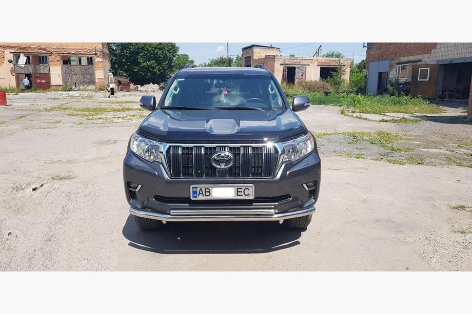 Toyota Land Cruiser Prado 150 2009–2023 Voorbeschermbeugel ST014 (RVS) 60/60 mm Foto 7