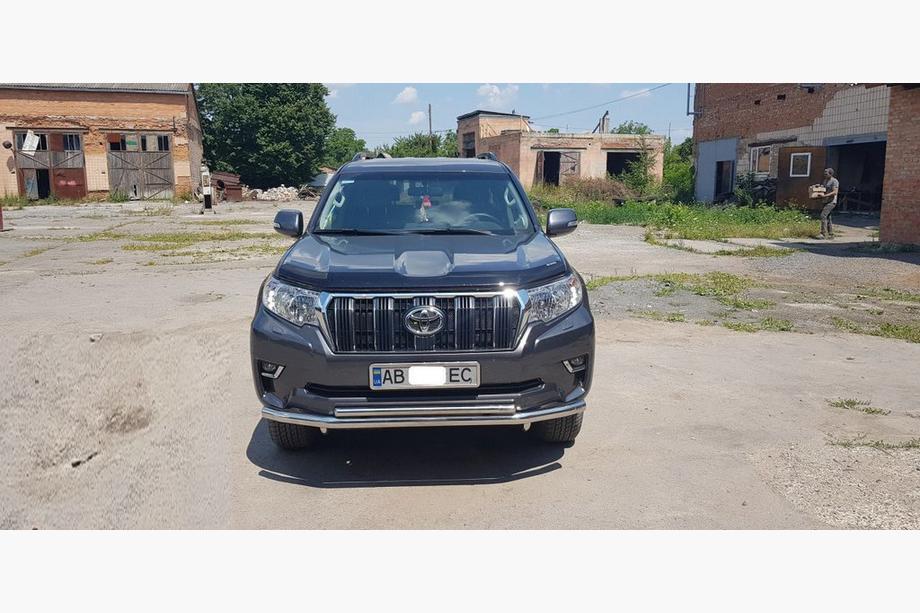 Toyota Land Cruiser Prado 150 2009–2023 Voorbeschermbeugel ST014 (RVS) 60/60 mm Foto 8