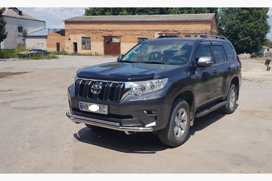 Toyota Land Cruiser Prado 150 2009–2023 Voorbeschermbeugel ST014 (RVS) 60/60 mm Foto 9