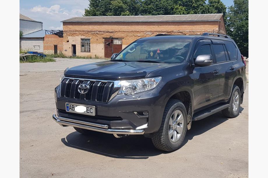 Toyota Land Cruiser Prado 150 2009–2023 Voorbeschermbeugel ST014 (RVS) 60/60 mm Foto 10