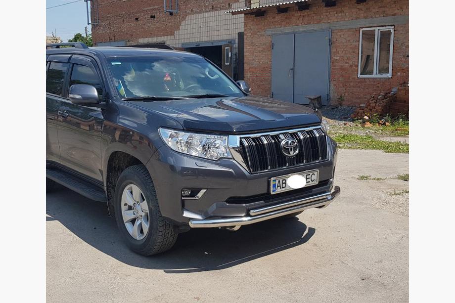 Toyota Land Cruiser Prado 150 2009–2023 Voorbeschermbeugel ST014 (RVS) 60/60 mm Foto 11