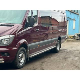 DOT-Line side steps (2 stuks, aluminium) Mercedes Sprinter W906 2006–2018 foto 3