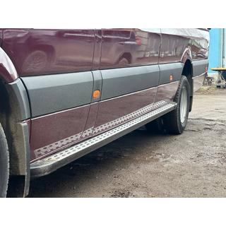 DOT-Line side steps (2 stuks, aluminium) Mercedes Sprinter W906 2006–2018 foto 4