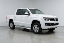 Volkswagen Amarok 2010–2022 Side steps Allmond White (2 st., aluminium) foto 1