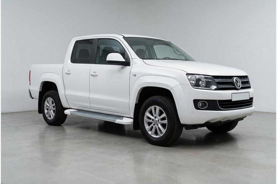 Volkswagen Amarok 2010–2022 Side steps Allmond White (2 st., aluminium) Image