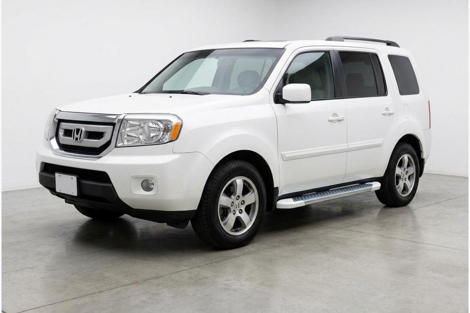 Honda Pilot 2008–2015 Side steps Allmond White (2 st., aluminium) Image