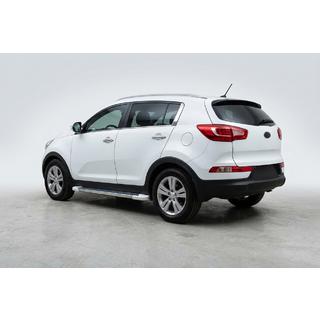 Side steps Allmond White (2 st., aluminium) Kia Sportage 2010–2015 foto 1