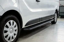 Renault Trafic 2001–2015 Tayga Black zijtreden (set van 2, aluminium) foto 1