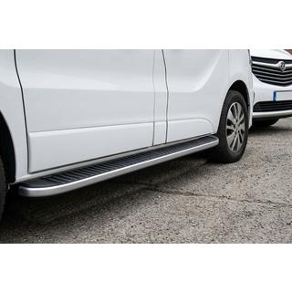 Tayga side steps (2 stuks, aluminium) Fiat Talento 2016–