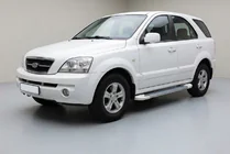 Kia Sorento I BL 2002–2009 Side steps Allmond White (2 st., aluminium) foto 1