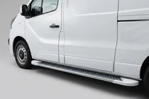 Opel Vivaro 2001–2015 Allmond White zijtreden (2 st., aluminium) foto 1