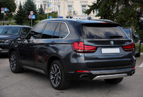 BMW X5 F15 2013–2018 Geïntegreerde dakrails chroom OEM (aluminium) foto 2