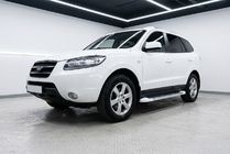 Hyundai Santa Fe 2 2006–2012 Side steps Allmond White (2 st., aluminium) foto 1