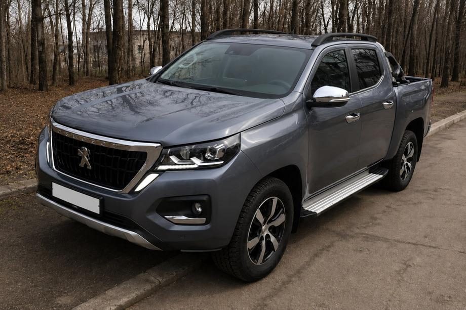 Peugeot Landtrek 2020– Dakrails zwart OEM (aluminium) Image