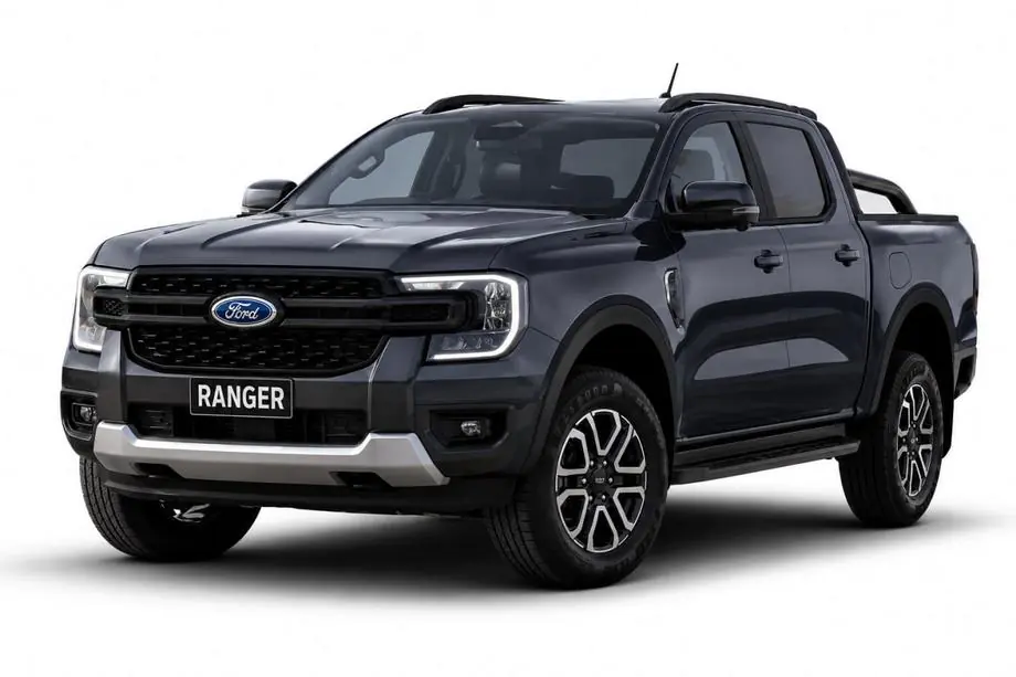 Volkswagen Amarok 2022– OEM dakrails zwart (ABS-kunststof, montage met lijm) Image