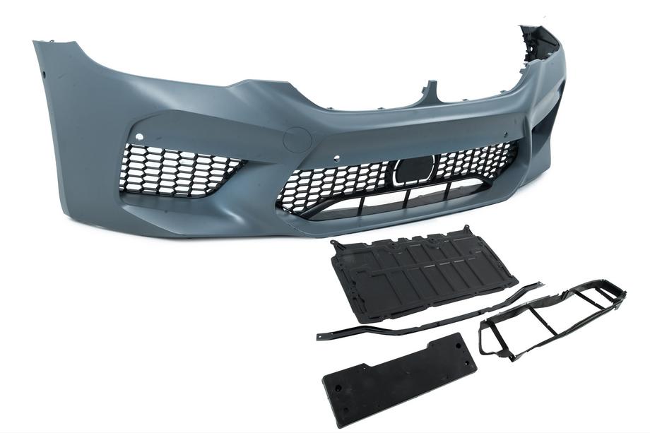 BMW 5 Serie G30/G31 2017–2023 Voorbumper in M5 F90-stijl (voor 2017-2020) Foto 8