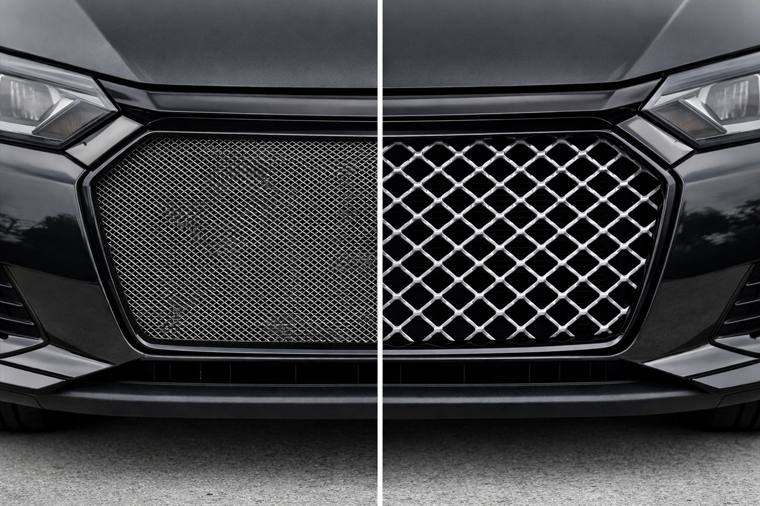 Welke aluminium gaas in de grille: fijn of grof