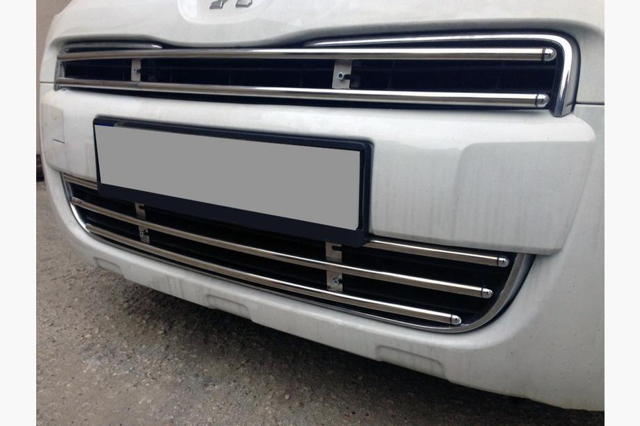 Citroen Berlingo 2008–2018 Dichte grille 2008-2012 (RVS) 2012+ Image