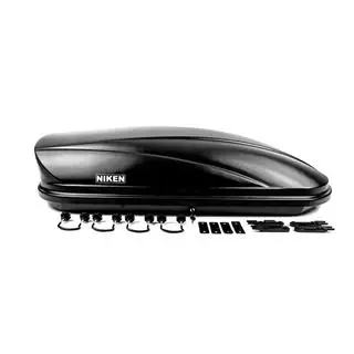 Afgeprijsde dakbox Niken zwart (450 l) foto 1