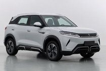 BYD Atto 2/Yuan Up 2024– Geïntegreerde grijze OEM dakrails (aluminium) foto 1