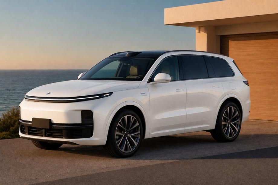 Li Auto L7 Geïntegreerde dakrails zwart OEM (aluminium) Foto 1