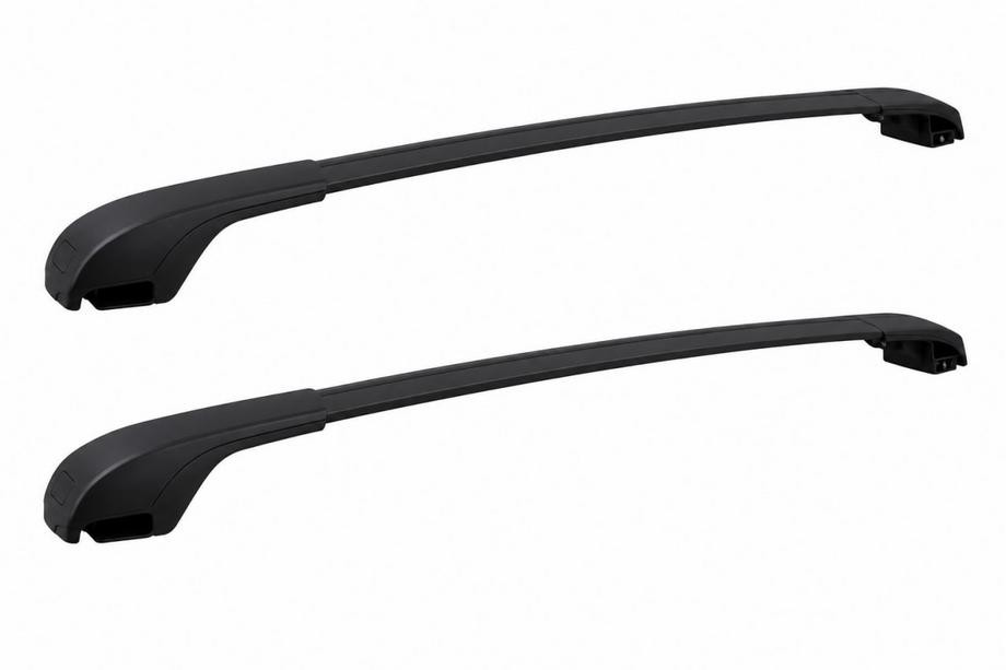 Jeep Cherokee KL 2013– Dakdragers (dwarsdragers) zwart voor standaard dakrails OEM (Aluminium) Image