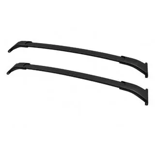 Dakdragers (dwarsdragers) zwart voor standaard dakrails OEM (Aluminium)