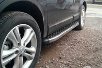 Nissan Qashqai 2007–2010 BlackLine side steps (2 stuks, aluminium) foto 2