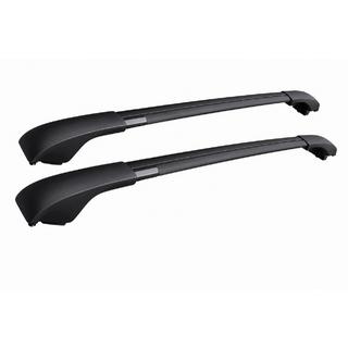 Dakdragers (dwarsdragers) zwart voor standaard dakrails OEM (Aluminium) Jeep Renegade 2014–