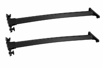Toyota 4Runner 2009–2024 Dakdragers (dwarsdragers) zwart voor standaard dakrails OEM (Aluminium) foto 1