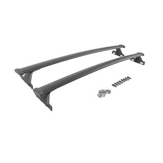 Dakdragers (dwarsbalken) zwart voor geïntegreerde dakrails OEM (aluminium) foto 3
