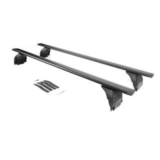 Dakdragers (dwarsbalken) zwart OEM (afsluitbaar, aluminium) Jeep Wrangler 2007–2017 foto 3