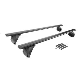 Dakdragers (dwarsbalken) zwart OEM (afsluitbaar, aluminium) Jeep Wrangler 2018– foto 4