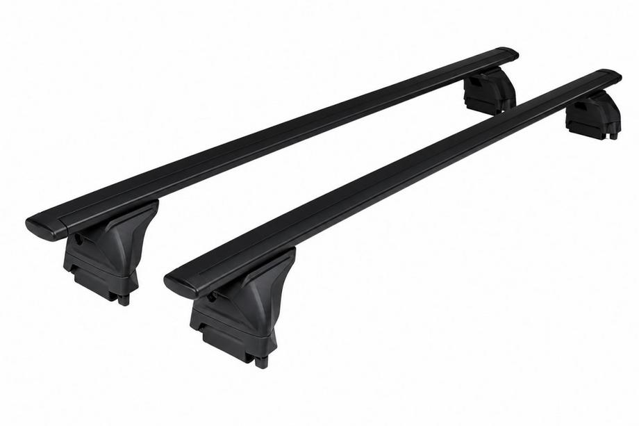 Jeep Wrangler 2018– Dakdragers (dwarsbalken) zwart OEM (afsluitbaar, aluminium) Image