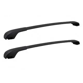 Dakdragers (dwarsbalken) zwart voor dakrails OEM V1 (aluminium)