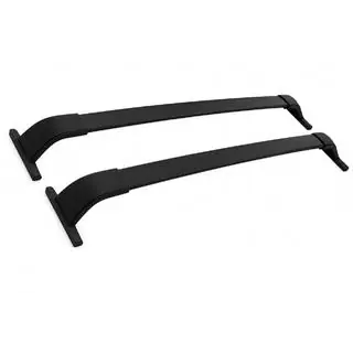 Dakdragers (dwarsbalken) zwart voor geïntegreerde dakrails OEM (aluminium)