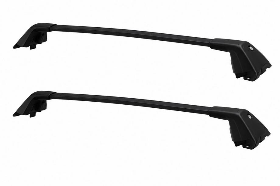 Ford Bronco Sport 2020– Dakdragers (dwarsbalken) zwart voor dakrails OEM V2 (aluminium) Image