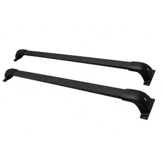 Dakdragers (dwarsdragers) zwart voor standaard dakrails OEM (Aluminium)