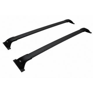 Dakdragers (dwarsbalken) zwart voor geïntegreerde dakrails OEM (Voor GRAND, aluminium) Toyota Highlander 2019–