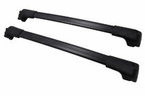 Toyota Land Cruiser Prado 250 2023– Dakdragers (dwarsdragers) zwart voor standaard dakrails OEM (Aluminium) foto 1