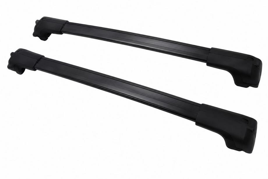 Toyota Land Cruiser Prado 250 2023– Dakdragers (dwarsdragers) zwart voor standaard dakrails OEM (Aluminium) Image