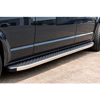 BlackLine side steps (2 stuks, aluminium) Volkswagen T5 Transporter 2003–2010 foto 1